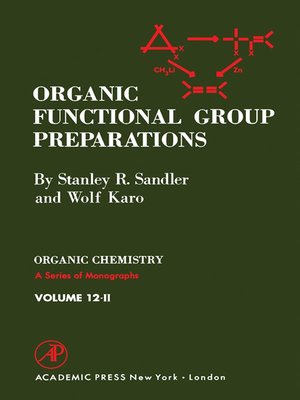 cover image of Organic Functional Group Preparations